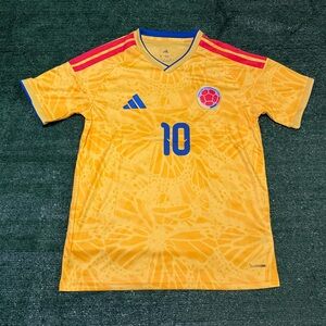 James Rodriguez #10 Colombia Home Jersey 25/26